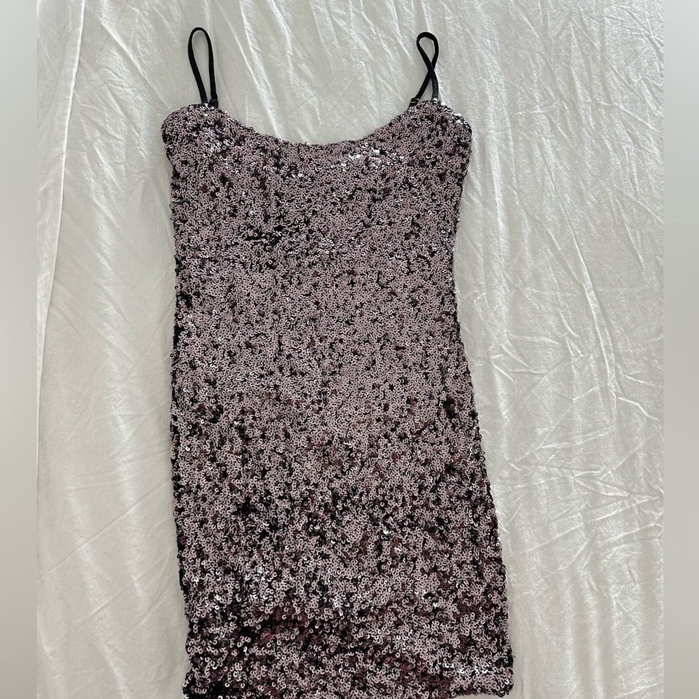 Sequinned Cami Dress